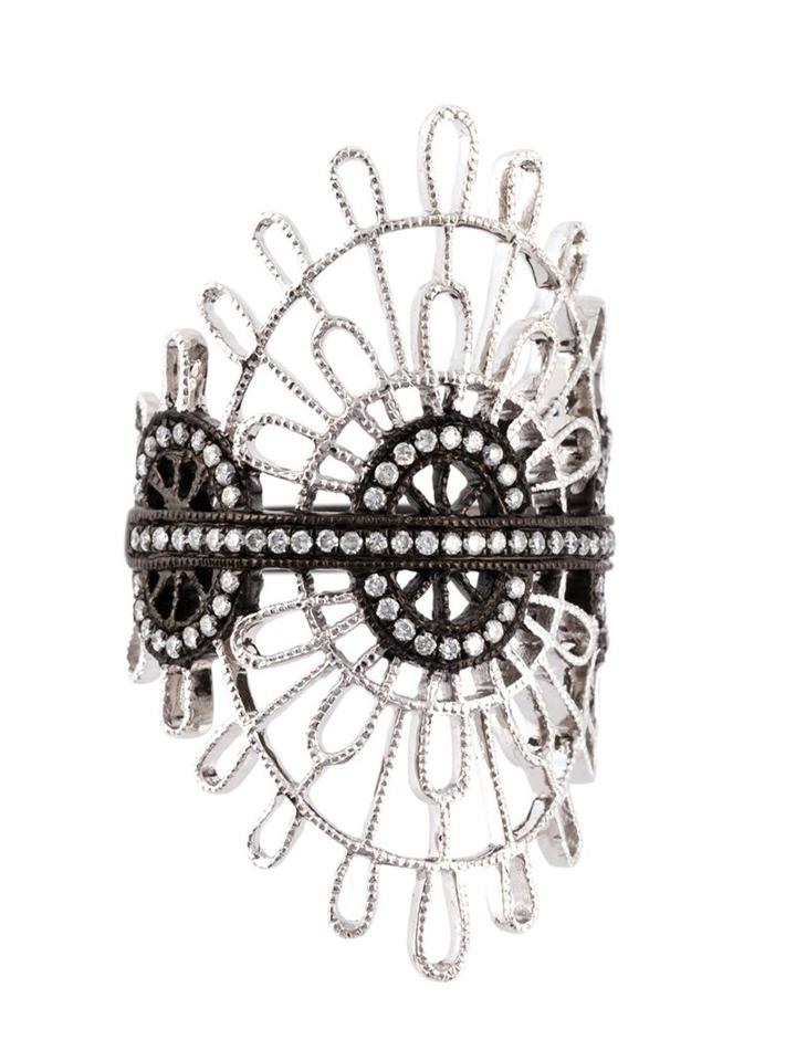 Joëlle Jewellery Diamond Detail Wheel Ring