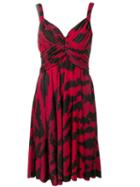 Moschino Pre-owned Printed Gathered Dress