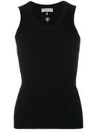 Emilio Pucci - Fitted Tank Top - Women - Viscose - S, Black, Viscose