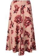 Marni Branch Print Skirt - Neutrals
