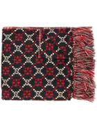 Gucci Gg Diamond Oversized Scarf - Black