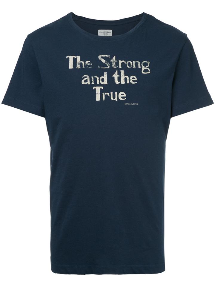 Kent & Curwen Graphic T-shirt - Blue