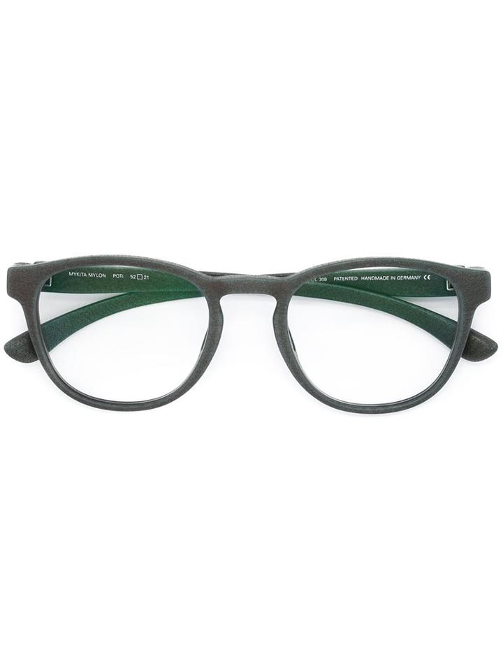 Mykita 'poti' Optical Frames, Green, Acetate/nylon 12