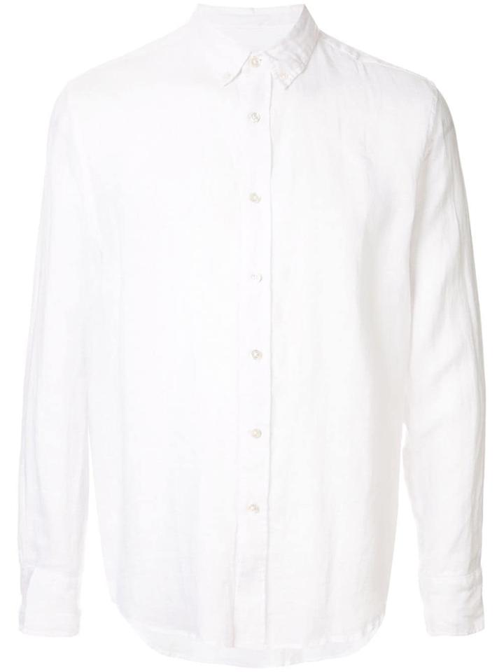 Venroy Signature Long Sleeve Shirt - White