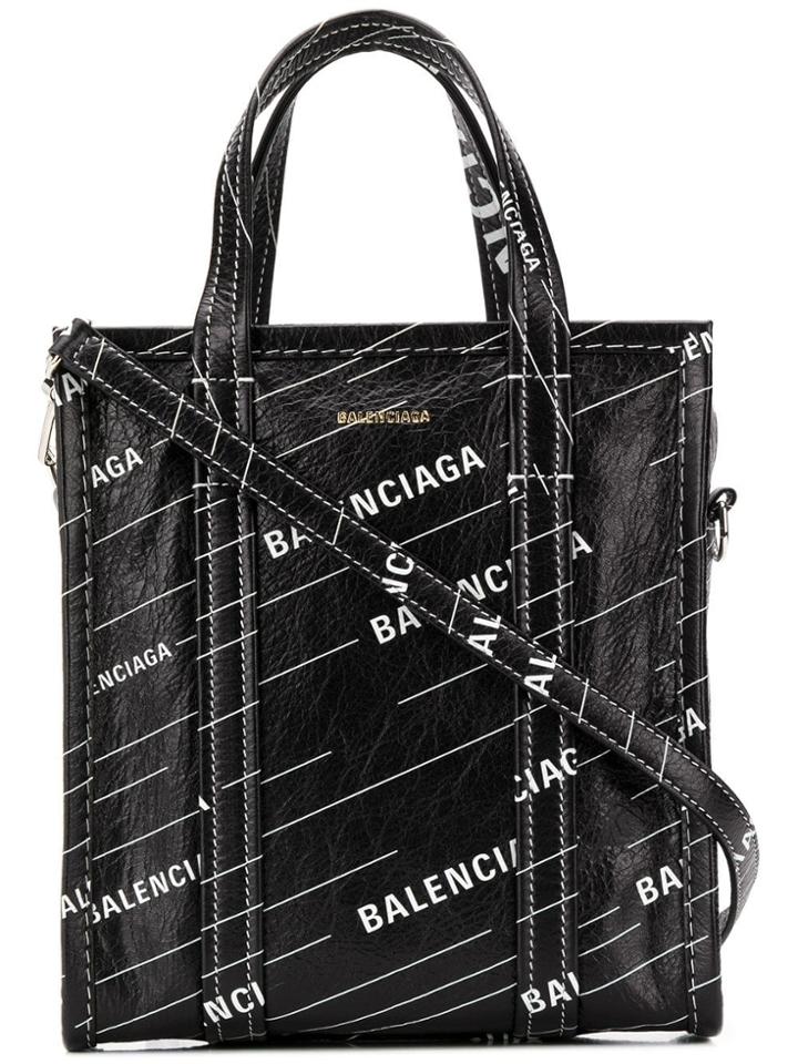 Balenciaga Bazar Shopper Xs Bag - Black