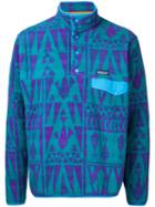 Patagonia - Ethnic Pattern Sweatshirt - Men - Polyester - M, Green, Polyester