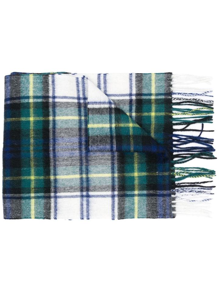 Barbour New Check Dress Gordon Tartan Scarf - Green