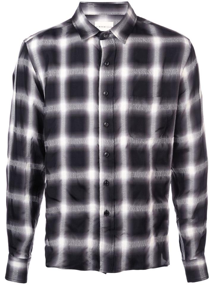 Simon Miller Checked Shirt - Black