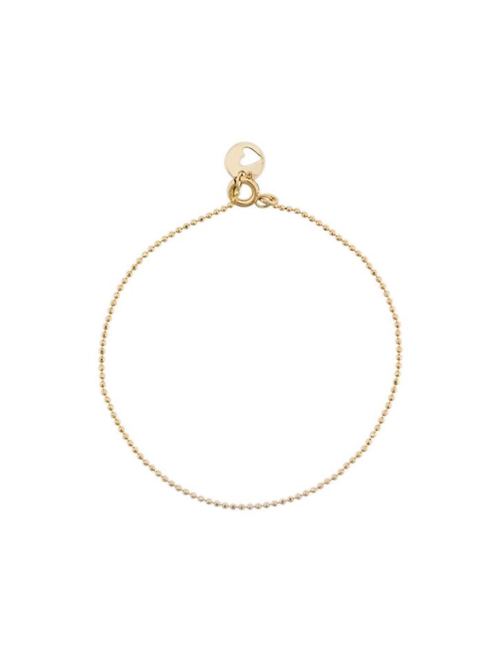 Lil Milan 18kt Yellow Gold Baby Love Bracelet