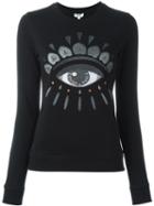 Kenzo 'eye' Sweatshirt, Women's, Size: Small, Black, Cotton