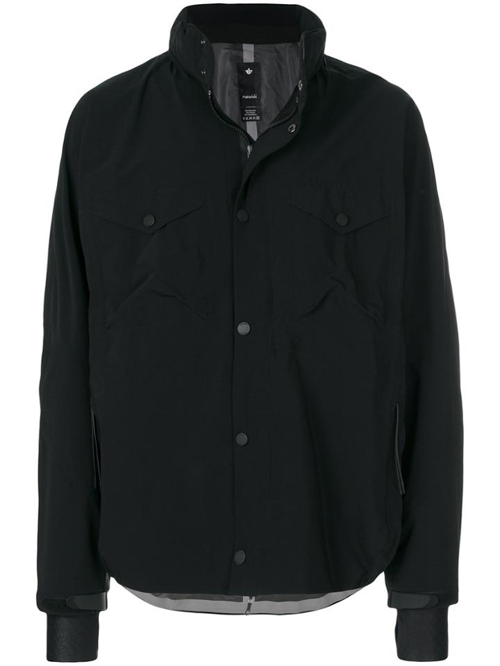 Maharishi Front Pocket Windbreaker - Black