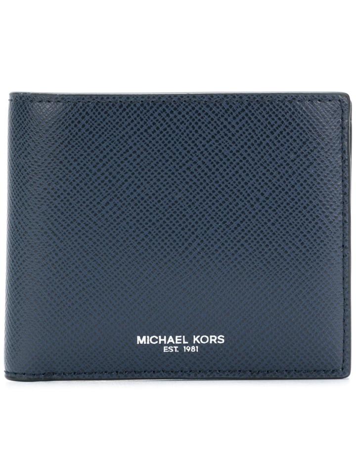 Michael Kors Harrison Wallet - Blue