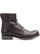 Officine Creative Lace-up Ankle Boots - Brown