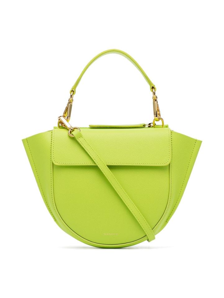 Wandler Green Mini Hortensia Leather Bag