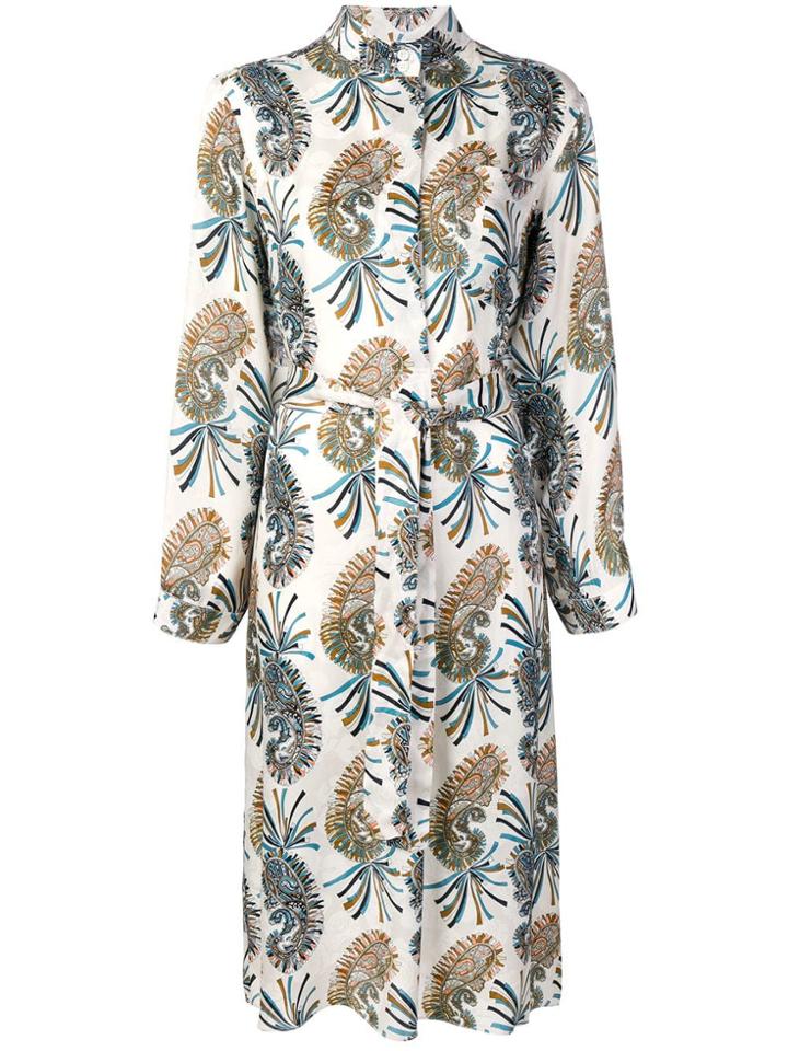 Etro Meadows Shirt Dress - Neutrals
