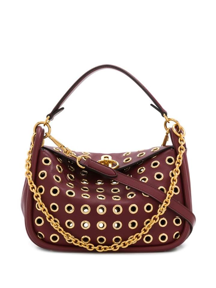 Mulberry Leighton Shoulder Bag - Red