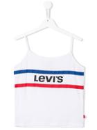 Levi's Kids Teen Logo Print Top - White