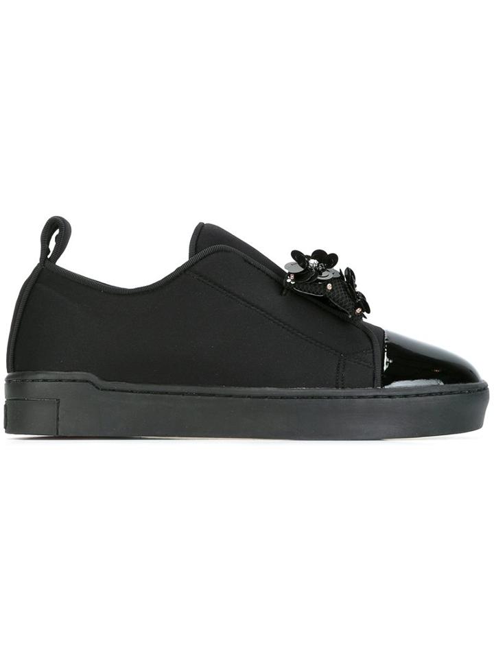 Suecomma Bonnie Embellished Bow Slip-on Sneakers