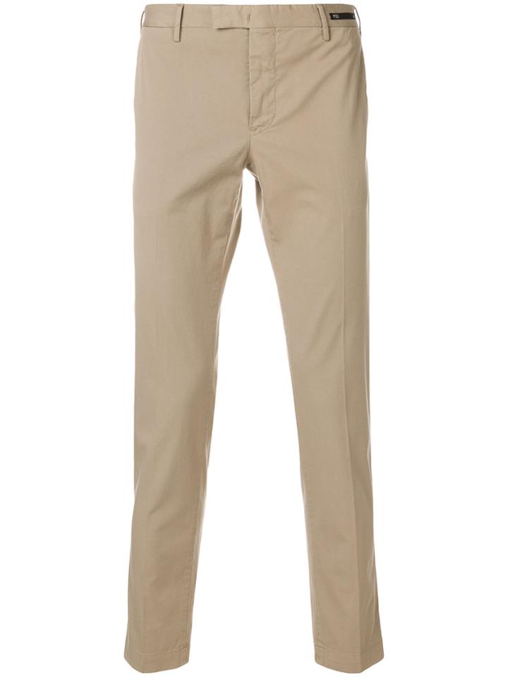 Pt01 Slim Leg Chinos - Nude & Neutrals