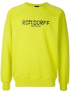 Ron Dorff Printed Sweatshirt - Yellow & Orange
