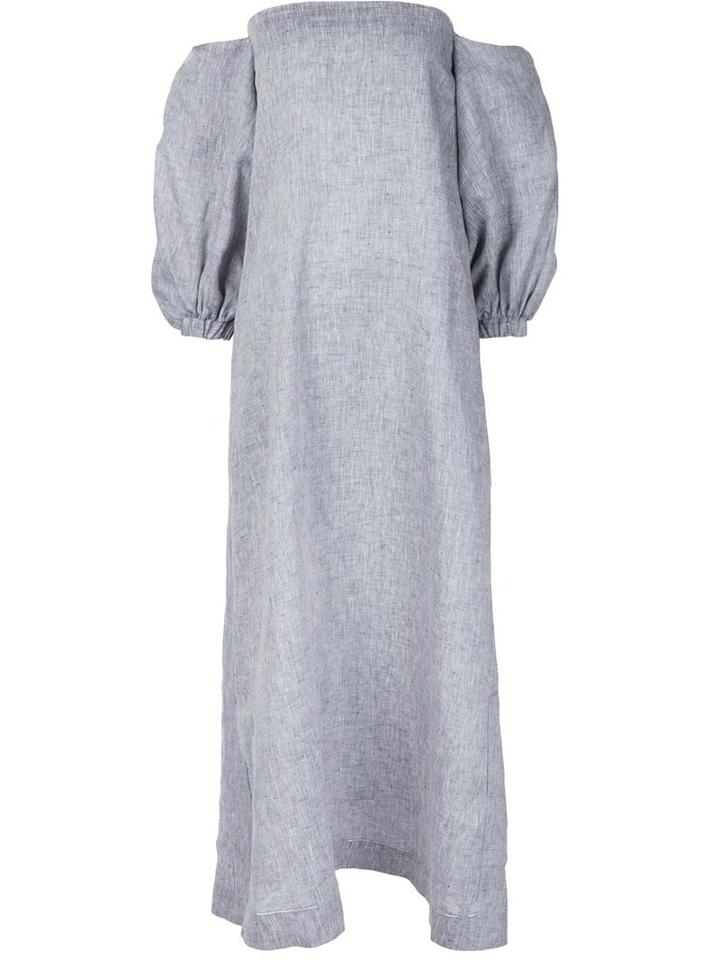 Lisa Marie Fernandez Off-shoulder Maxi Dress