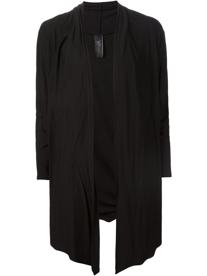 Zero + Maria Cornejo Open Front Cardigan, Women's, Size: Xs, Black, Spandex/elastane/viscose