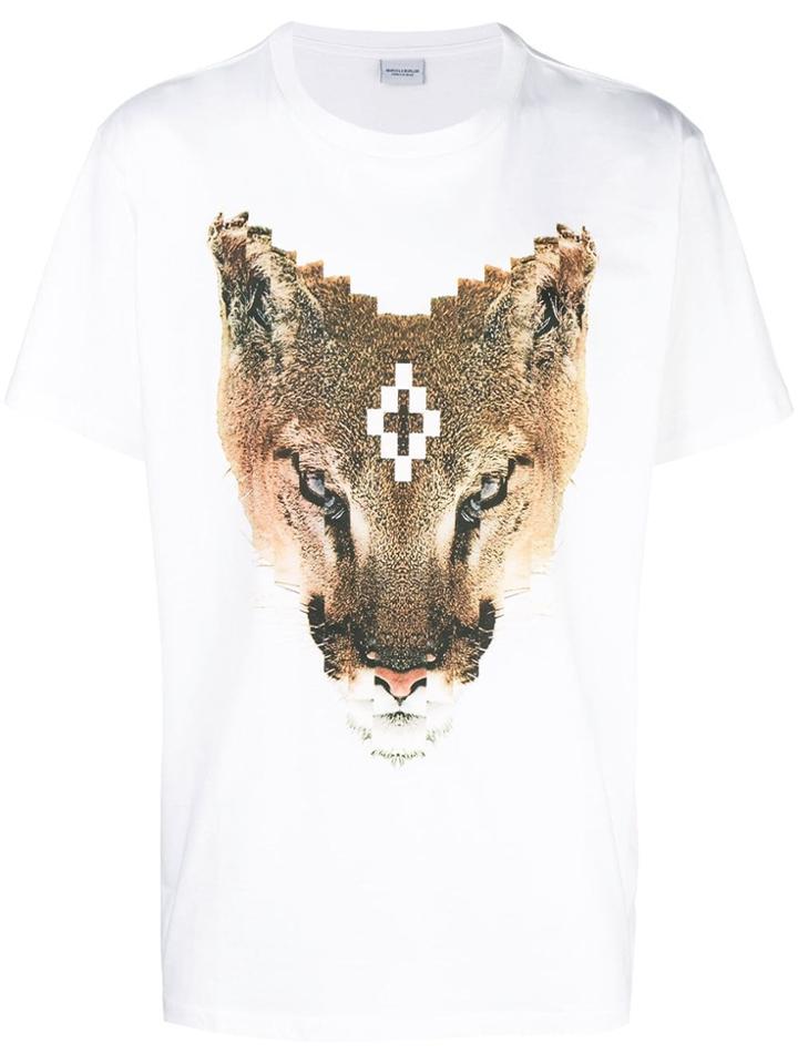 Marcelo Burlon County Of Milan Front Printed - White