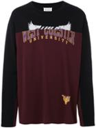 Maison Margiela - Spliced Varsity Sweatshirt - Men - Cotton - 52, Brown, Cotton