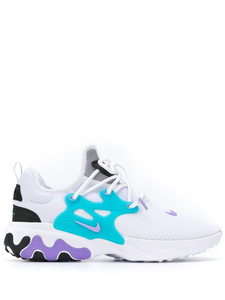 Nike React Presto Psychedelic Lava Sneakers - White