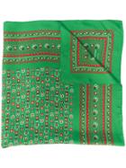 Philosophy Di Lorenzo Serafini Geometric Pattern Scarf - Green