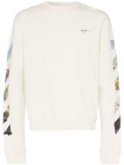 Off-white Rear Logo Detail Cotton Sweatshirt