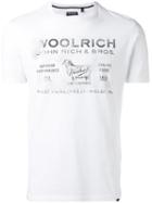 Woolrich - Faded Logo T-shirt - Men - Cotton - L, White, Cotton