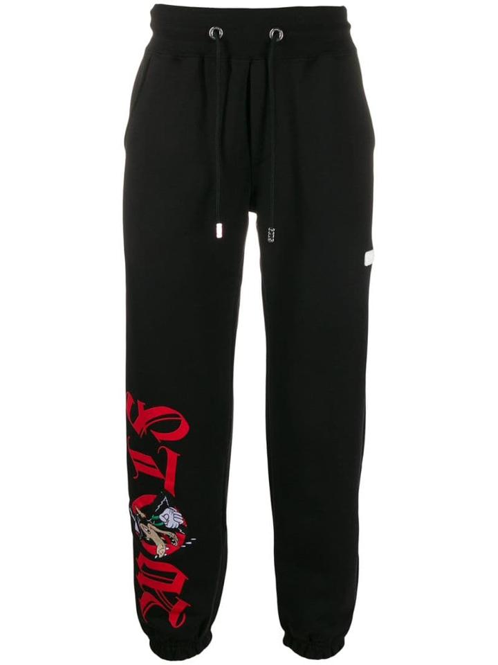 Gcds 'the Big Bad Wolf' Track Pants - Black