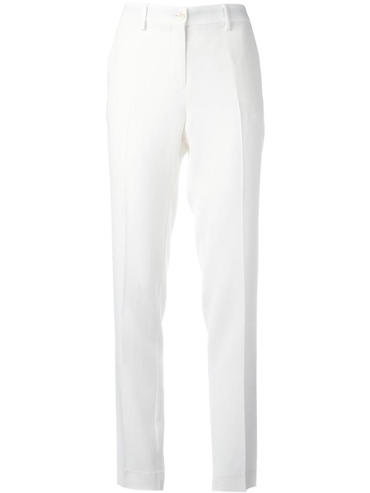 Etro Straight Tailored Trousers - White