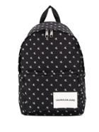 Calvin Klein Jeans Logo Print Backpack - Black