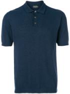 Roberto Collina Plain Polo Shirt - Blue