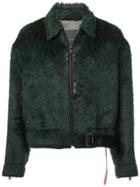 Mackintosh 0003 Textured Shirt Jacket - Green