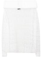 Ann Demeulemeester Open-knit Sweater - White