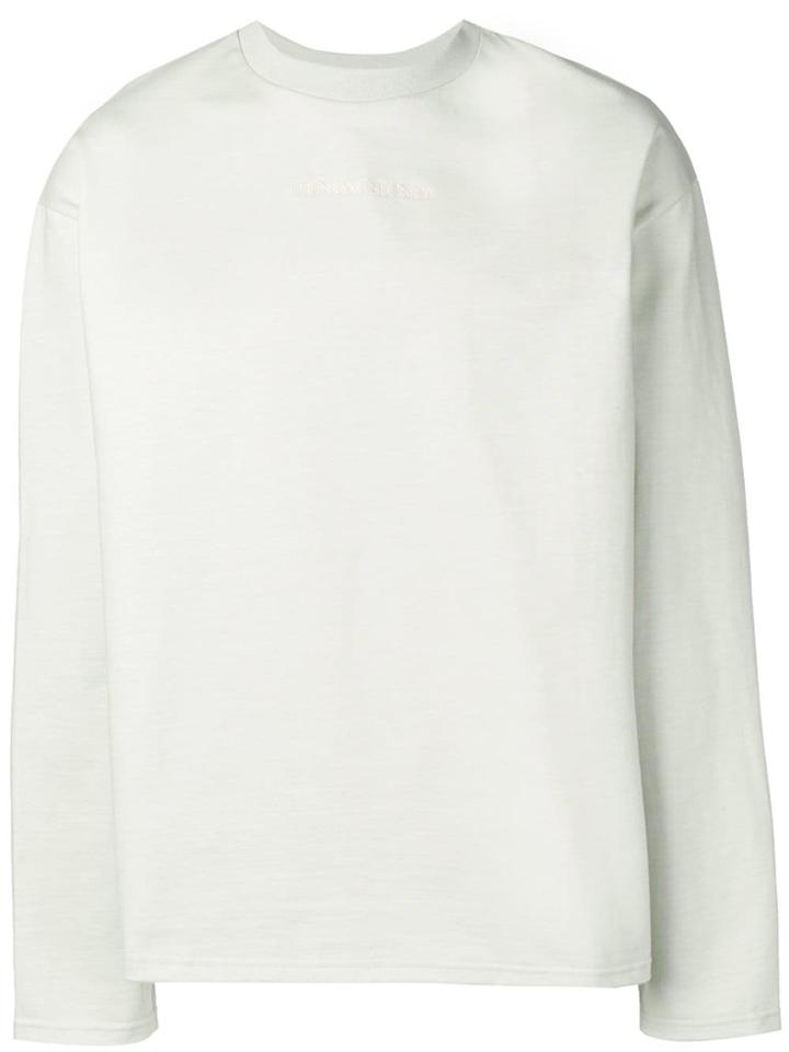 Ih Nom Uh Nit Longsleeved Graphic Sweater - Grey
