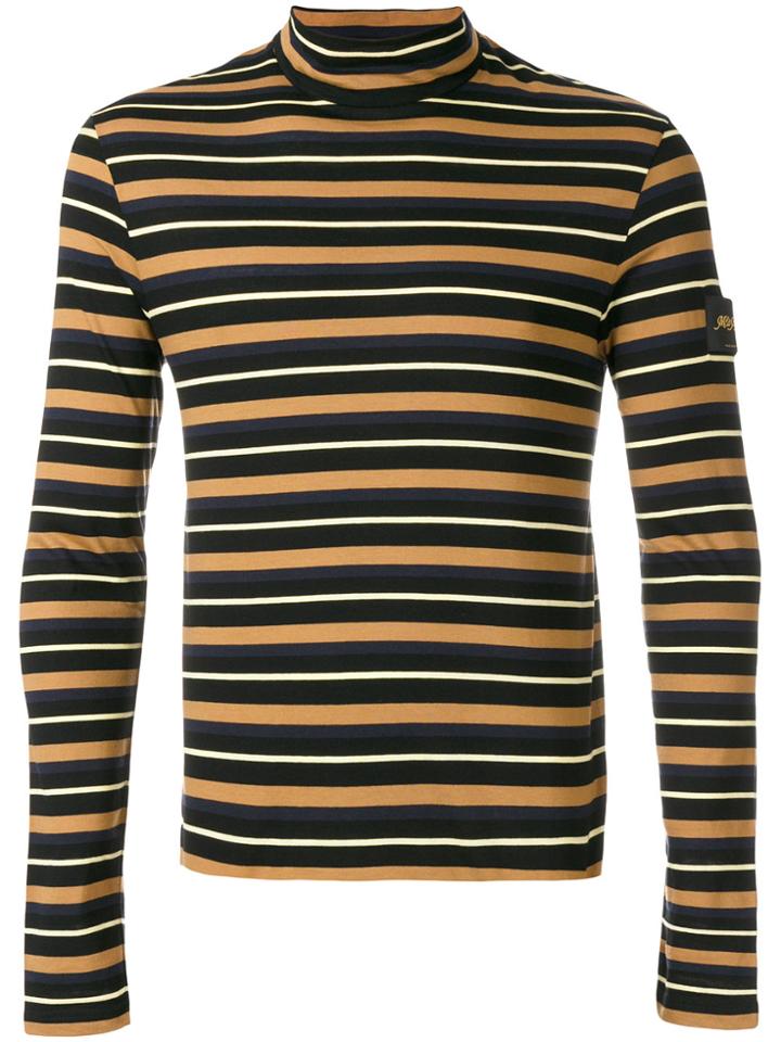 Saint Laurent Fuzzy-knit Sweater - Blue