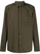 Calvin Klein Embroidered Shirt - Green