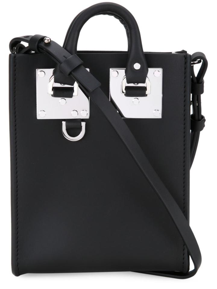 Sophie Hulme Nano 'albion' Crossbody Bag, Women's, Black