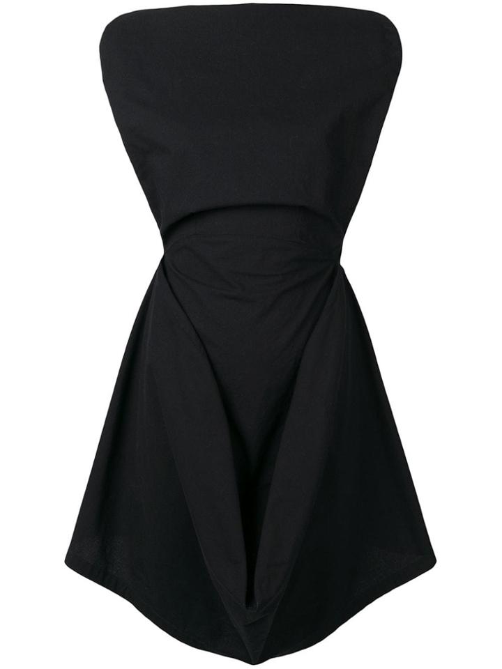 Mm6 Maison Margiela Sleeveless Mini Dress - Black