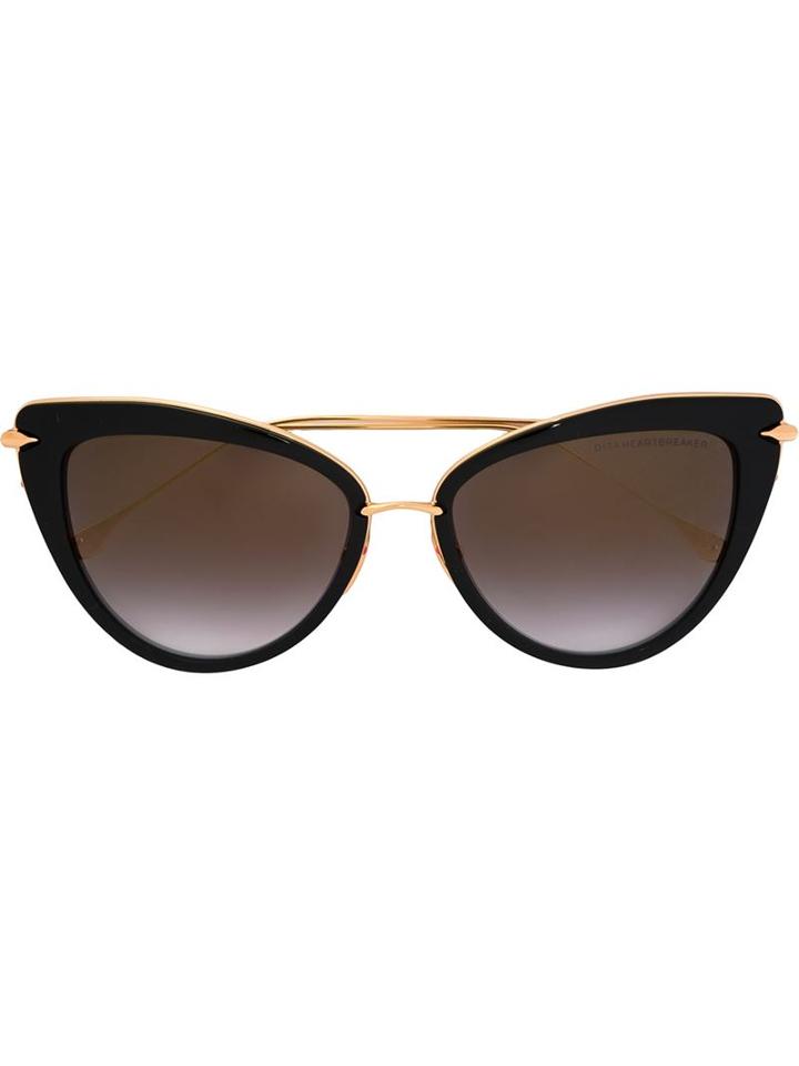 Dita Eyewear 'heartbreaker' Sunglasses, Women's, Black, Acetate/titanium