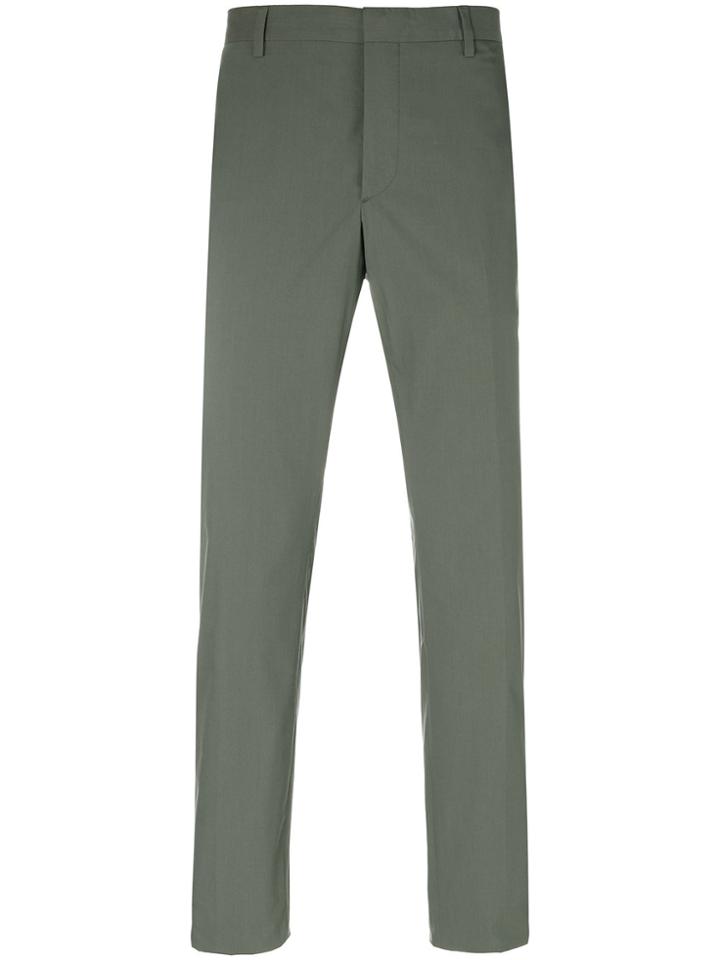 Prada Slim Fit Chinos - Green