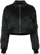 Filles A Papa 'cory' Bomber Jacket - Black