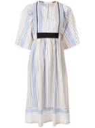 Tela Striped Dress - White