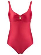 Lygia & Nanny Embellished Swimsuit - Red