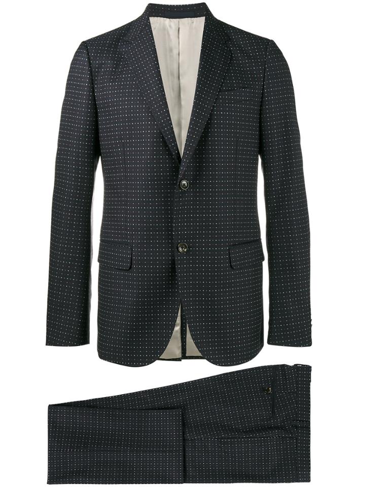 Gucci Dotted Suit - Blue