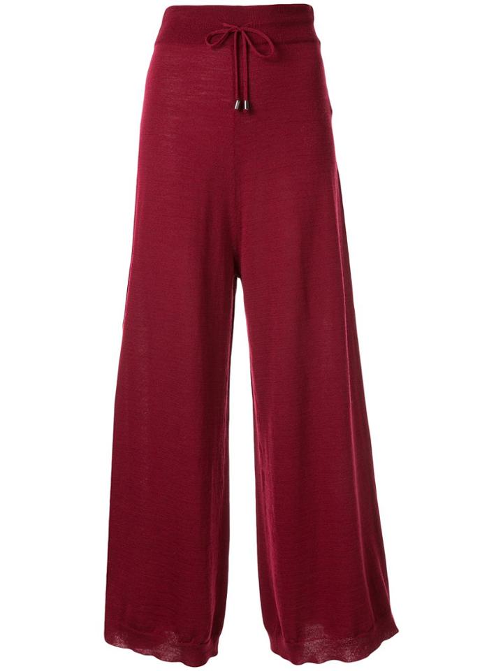 Antonio Marras Knitted Sweatpants - Red